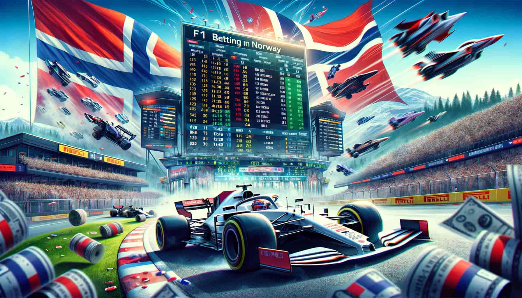 F1 Betting norsk flagg