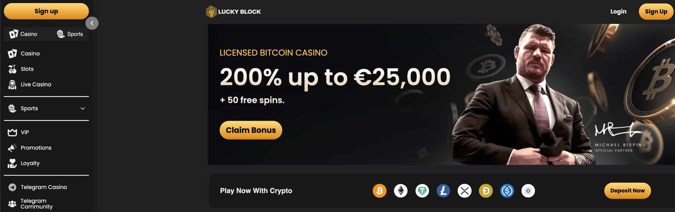 lucky block casino