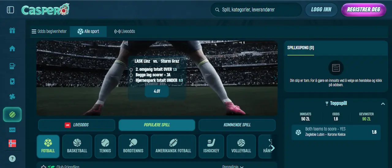 caspero sportsbook