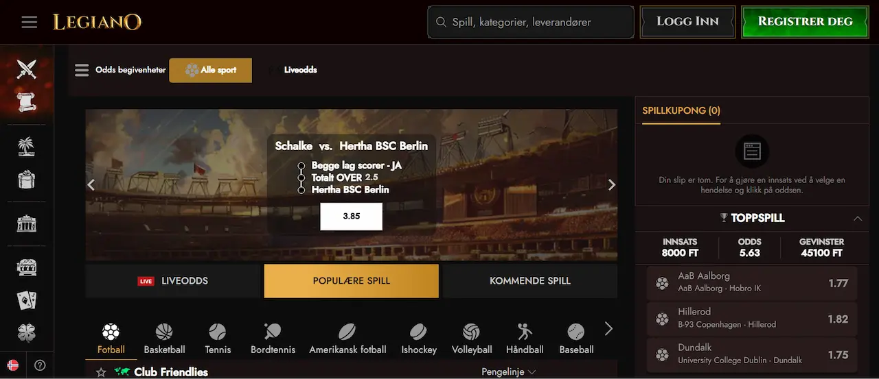 legiano sportsbook