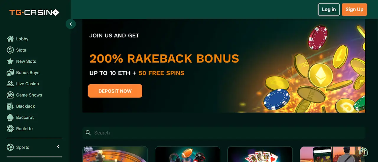 tg casino