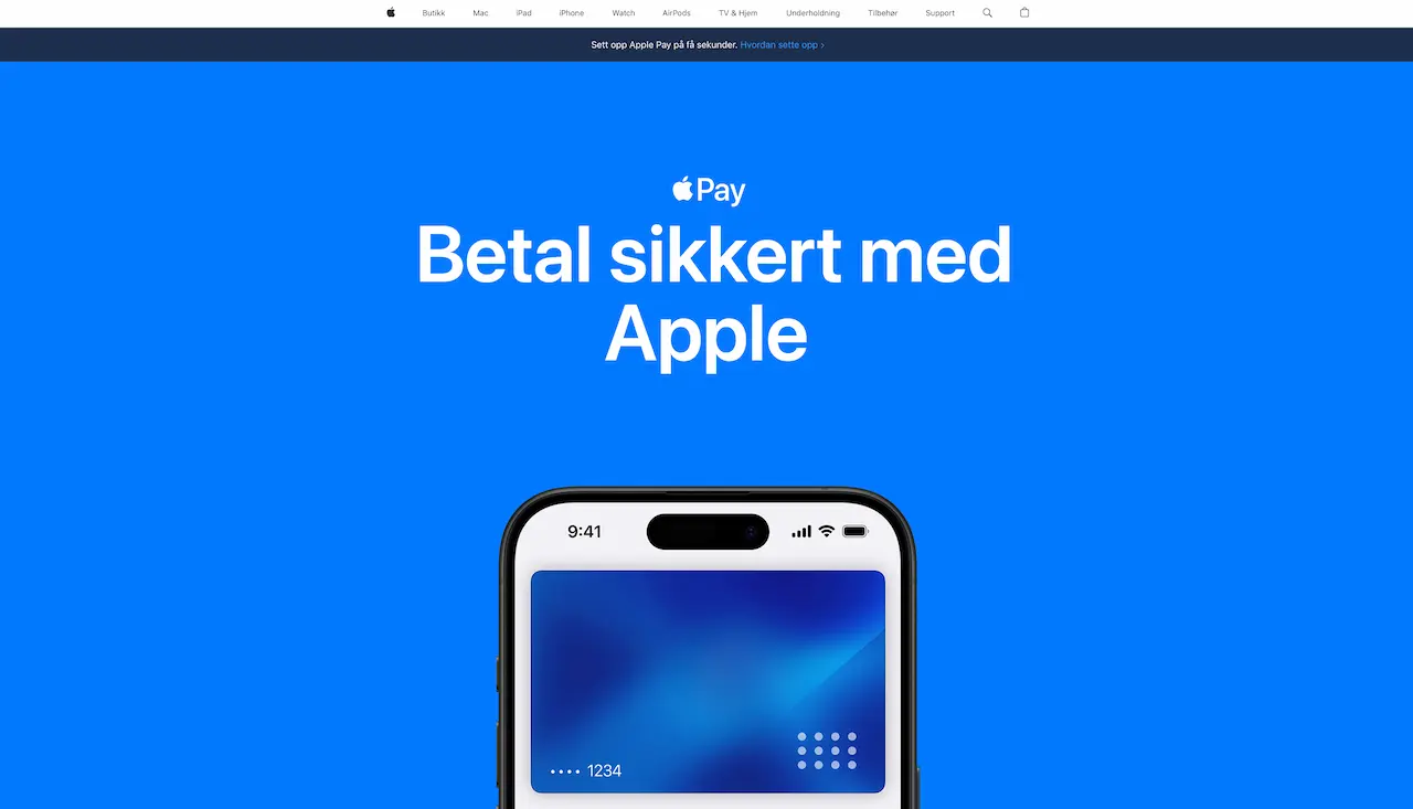 apple pay norge