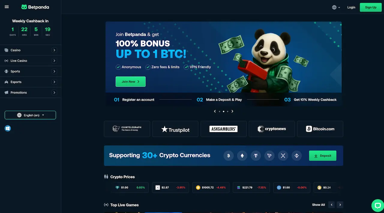 betpanda ethereum casino