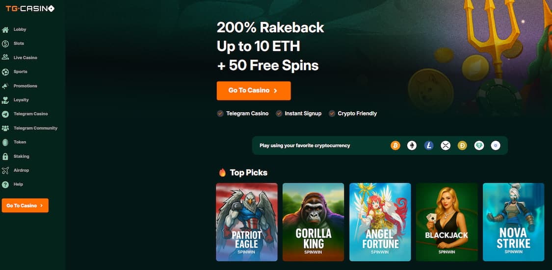tg casino forside