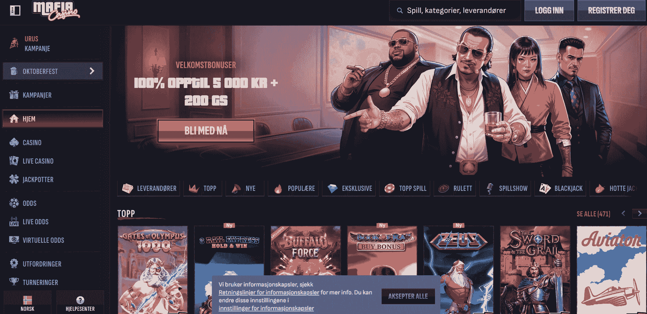 Mafia Casino bonus