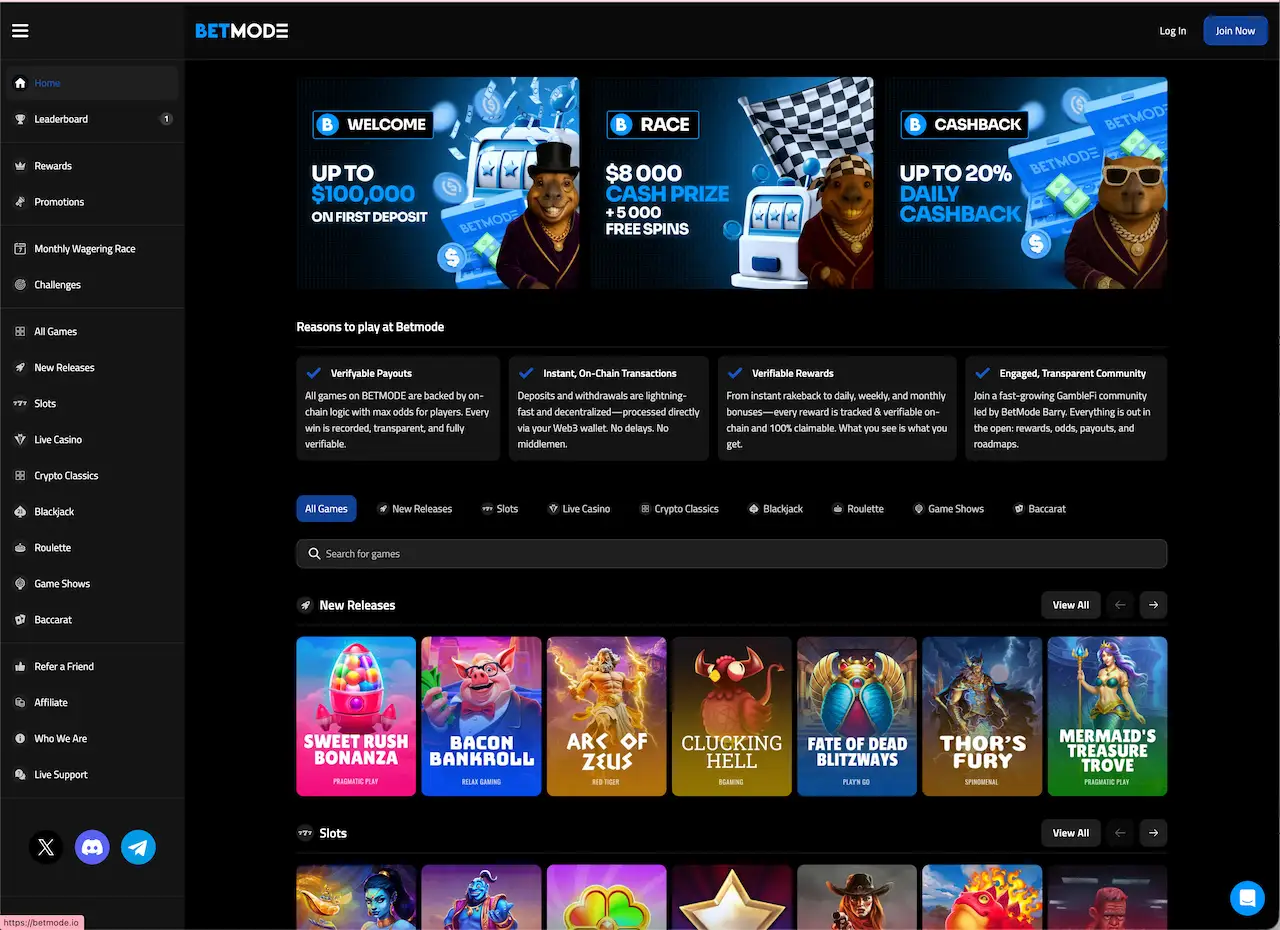 betmode io