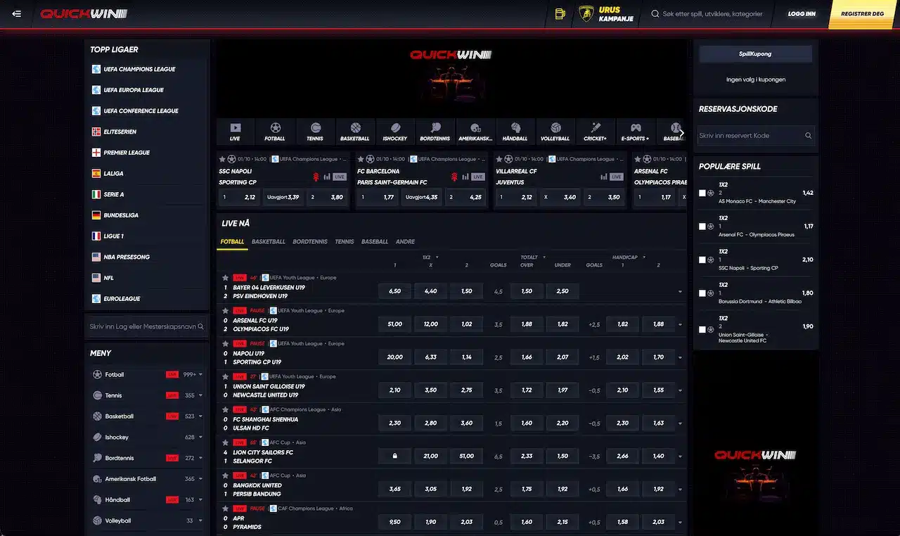 quickwin sportsbook