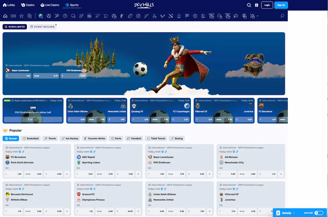 skyhills sportsbook