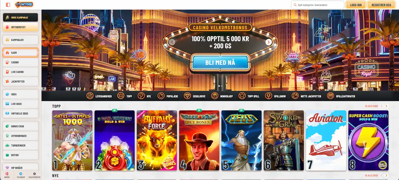 wyns casino